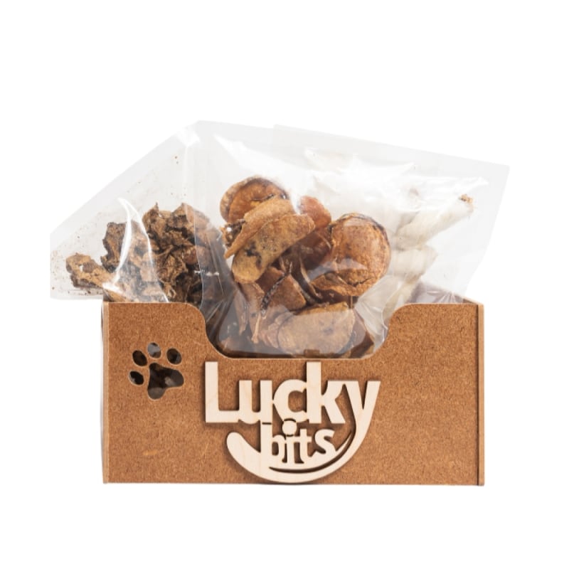 Купить Лакомства набор для кошек Lucky bits Новогодняя коллекция 1 шт (Лаки битс) Lucky bits в Калиниграде с доставкой (фото)