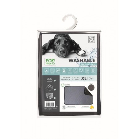 Пеленка многоразовая впитывающая, размер 4 XL 72*115 серая, Mpets