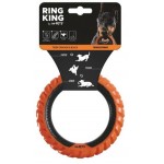 Купить M-PETS Игрушка для собак кольцо RING KING одинарное, цвет черный/оранжевый M-Pets в Калиниграде с доставкой (фото)