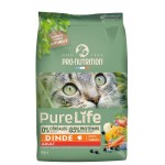 Купить Беззерновой гипоалергенный холистик корм для кошек Pro-Nutrition PURE LIFE, с индейкой, 2 кг Pro-Nutrition Flatazor PURE LIFE в Калиниграде с доставкой. Категория Pro-Nutrition Flatazor PURE LIFE Купить Беззерновой гипоалергенный холистик корм для кошек Pro-Nutrition PURE LIFE, с индейкой, 2 кг Pro-Nutrition Flatazor PURE LIFE в Калиниграде с доставкой (фото)