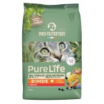 Купить Беззерновой гипоалергенный холистик корм для кошек Pro-Nutrition PURE LIFE, с индейкой, 8 кг Pro-Nutrition Flatazor PURE LIFE в Калиниграде с доставкой. Категория Pro-Nutrition Flatazor PURE LIFE Купить Беззерновой гипоалергенный холистик корм для кошек Pro-Nutrition PURE LIFE, с индейкой, 8 кг Pro-Nutrition Flatazor PURE LIFE в Калиниграде с доставкой (фото)