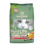 Купить Беззерновой гипоалергенный холистик корм для кошек Pro-Nutrition PURE LIFE, с уткой, 2 кг Pro-Nutrition Flatazor PURE LIFE в Калиниграде с доставкой (фото)