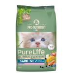 Купить Беззерновой гипоалергенный холистик корм для котят Pro-Nutrition PURE LIFE KITTEN, с сардинами, 2 кг Pro-Nutrition Flatazor PURE LIFE в Калиниграде с доставкой (фото)