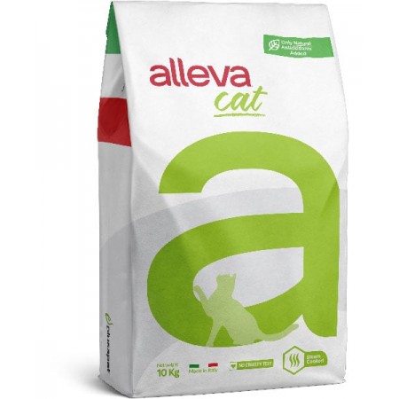 Alleva Care Cat Allergocontrol диета для взрослых кошек при аллергии, пищевой непереносимости и дерматозе, 10 кг