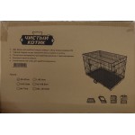 Купить Клетка для животных с двумя дверьми Чистый котик XS, 47x31x38 см., черный Чистый котик в Калиниграде с доставкой (фото 8)