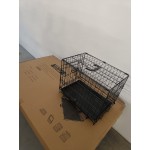 Купить Клетка для животных с двумя дверьми Чистый котик XS, 47x31x38 см., черный Чистый котик в Калиниграде с доставкой (фото 13)