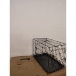 Купить Клетка для животных с двумя дверьми Чистый котик M, 77,5x48,5x55 см., черный Чистый котик в Калиниграде с доставкой (фото 12)