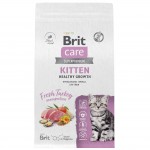 Купить Гипоаллергенный низкозерновой корм Brit Care для котят, с индейкой, 1,5 кг Brit Care в Калиниграде с доставкой (фото 9)