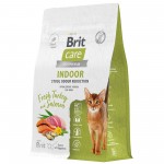 Купить Brit Care для взрослых домашних кошек, уменьшение запаха стула, с индейкой и лососем, 400 гр Brit Care в Калиниграде с доставкой (фото 10)