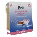 Купить Консервы Brit Premium Воздушный паштет с кроликом для взрослых стерилизованных кошек, 100 гр Brit в Калиниграде с доставкой (фото 4)