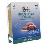 Купить Консервы Brit Premium Воздушный паштет с уткой для взрослых кошек, 100 гр Brit в Калиниграде с доставкой (фото 4)