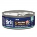 Brit Premium by Nature консервы с мясом индейки и семенами чиа для кошек, 100 гр