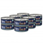 Купить Brit Premium by Nature консервы с мясом индейки и семенами чиа для кошек, 100 гр Brit в Калиниграде с доставкой (фото 4)