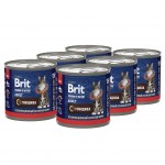 Купить Brit Premium by Nature консервы с мясом говядины для кошек, 200 гр Brit в Калиниграде с доставкой (фото 4)