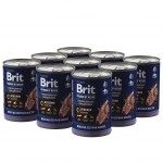Купить Консервы Brit Premium by Nature с ягненком и гречкой для собак с чувствительным пищеварением 410 г Brit в Калиниграде с доставкой (фото 5)