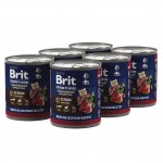 Купить Консервы Brit Premium By Nature с сердцем и печенью для взрослых собак всех пород, 850 гр Brit в Калиниграде с доставкой (фото 4)