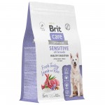 Купить Brit Care Superpremium Dog Adult Sensitive гипоаллергенный корм супер-премиум класса для собак с чувствительным пищеварением, с индейкой, ягненком и рисом, 3 кг Brit Care в Калиниграде с доставкой (фото 11)