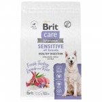 Купить Brit Care Superpremium Dog Adult Sensitive гипоаллергенный корм супер-премиум класса для собак с чувствительным пищеварением, с индейкой, ягненком и рисом, 3 кг Brit Care в Калиниграде с доставкой (фото 9)