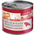 Купить Мнямс консервы для собак Бразато по-итальянски (Паштет из говядины с морковью) 200 г Мнямс в Калиниграде с доставкой (фото)