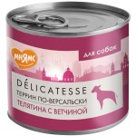 Купить Мнямс консервы для собак Террин по-версальски (телятина с ветчиной) 200 г Мнямс в Калиниграде с доставкой (фото)