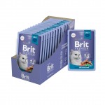 Купить Консервы Brit Premium перепелка в желе для взрослых стерилизованных кошек, 85 г Brit в Калиниграде с доставкой (фото)