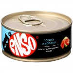 Купить Консервы ENSO паштет с лососем и яблоком для взрослых кошек 100 гр ENSO в Калиниграде с доставкой (фото)