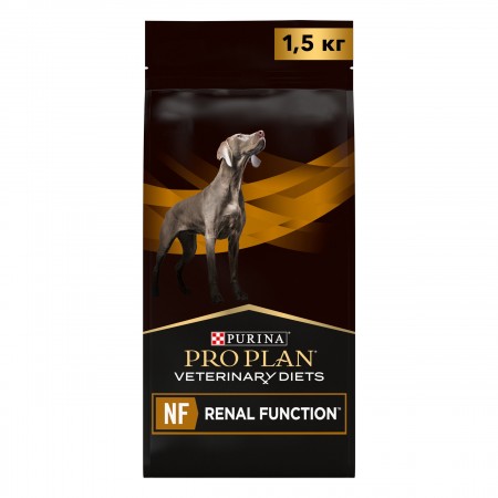 Purina Pro Plan Veterinary Diets NF диета для собак при патологии почек, 1,5 кг