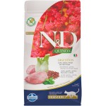 Farmina N&D Cat Grain Free quinoa digestion lamb беззерновой корм для взрослых кошек улучшающий пищеварение с ягненком и киноа 1,5 кг