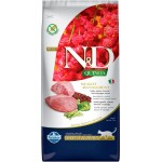 Farmina N&D Cat Grain Free quinoa weight management lamb беззерновой корм для взрослых кошек контроль веса с ягненком и киноа 5 кг