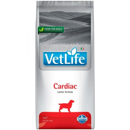 Farmina Vet Life Cardiac корм для щенков и взрослых собак всех пород, при заболеваниях сердца, 2 кг