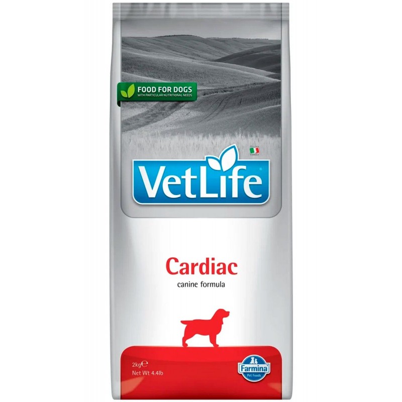 Купить Farmina Vet Life Cardiac корм для щенков и взрослых собак всех пород, при заболеваниях сердца, 2 кг Farmina Vet Life в Калиниграде с доставкой (фото)