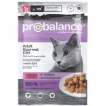 Купить Probalance Gourmet Diet консервы для кошек, телятина и ягненок в желе, 85г ProBalance в Калиниграде с доставкой (фото 3)