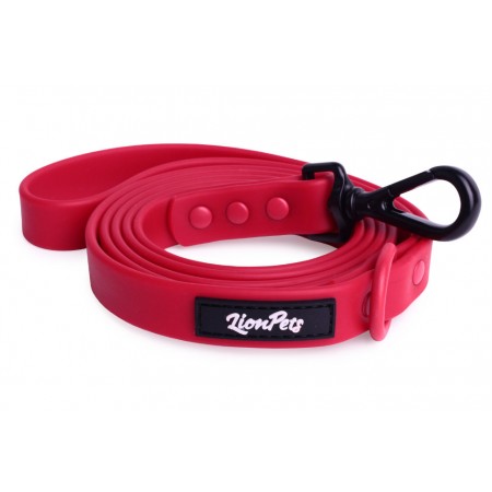 Поводок из биотана LionPets LP-720-2 Красный Размер 1 ширина 1,9 см, длина 1,5 метра
