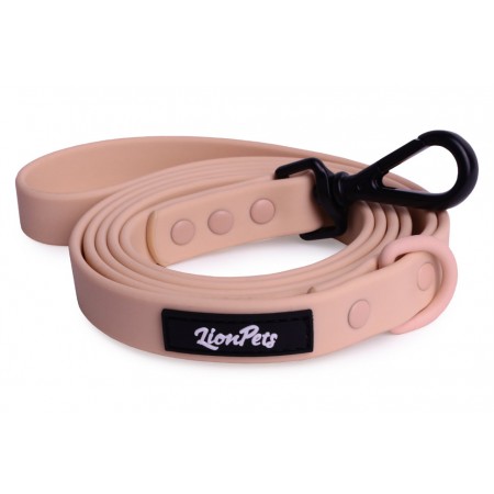 Поводок из биотана LionPets LP-720-4 Песочный Размер 1 ширина 1,9 см, длина 1,5 метра