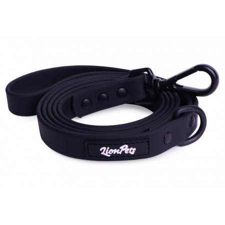 Поводок из биотана LionPets LP-720-1 Чёрный Размер 1 ширина 1,9 см, длина 1,5 метра