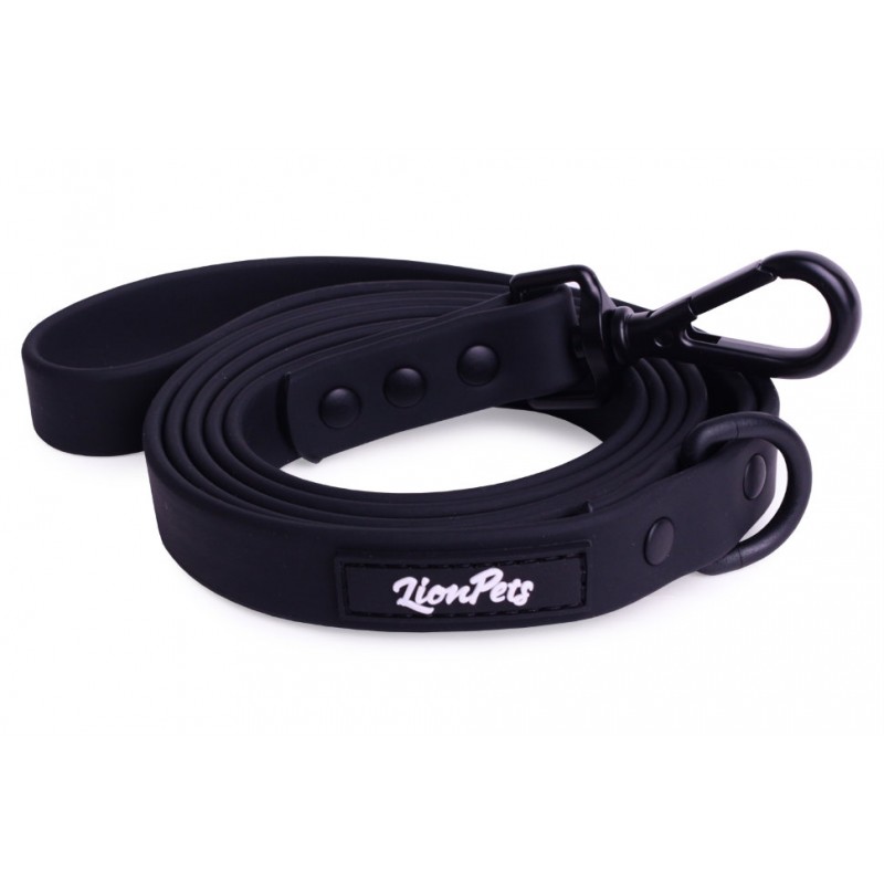 Купить Поводок из биотана LionPets LP-720-1 Чёрный Размер 1 ширина 1,9 см, длина 1,5 метра LionPets в Калиниграде с доставкой (фото)