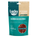 Лакомства для кошек Lucky bits колбаски из утки 30 гр