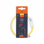 Купить M-PETS Светящийся ошейник FLASH LED, размер S, 1 x 35 см, цвет оранжевый M-Pets в Калиниграде с доставкой (фото 3)