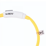 Купить M-PETS Светящийся ошейник FLASH LED, размер S, 1 x 35 см, цвет оранжевый M-Pets в Калиниграде с доставкой (фото 4)