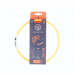 M-PETS Светящийся ошейник FLASH LED, размер M, 1.5 x 65 см, цвет оранжевый