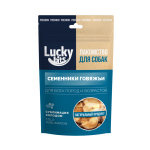 Купить Лакомство сублимированное д/собак Lucky bits Семенники говяжьи 43г Лаки битс Lucky bits в Калиниграде с доставкой (фото 1)