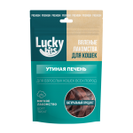 Купить Лакомство для кошек Lucky bits Вяленая утиная печень 30гр Lucky bits в Калиниграде с доставкой (фото 1)