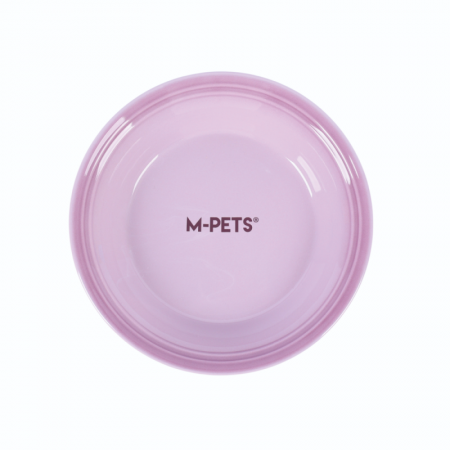 M-PETS Миска керамическая PETJOY, 500 мл, цвет фиолетовый