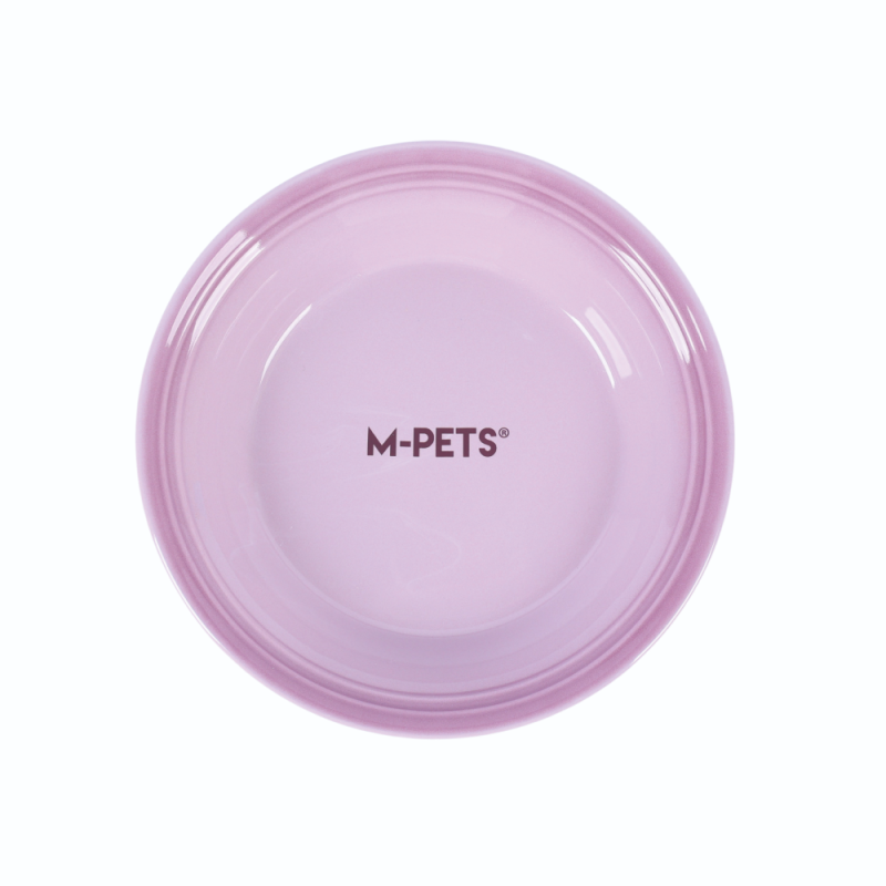 Купить M-PETS Миска керамическая PETJOY, 500 мл, цвет фиолетовый M-Pets в Калиниграде с доставкой (фото)