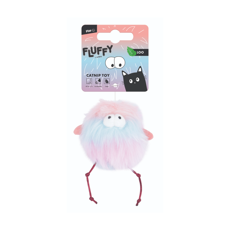 Купить M-PETS Игрушка для кошек с кошачьей мятой FLUFFY Loo, размер 10 x 7 x 5.5 см M-Pets в Калиниграде с доставкой (фото)