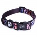 Ошейник для собак LionPets с рисунком из полиэстера, Обхват 19-28 см, ширина 1,5 см