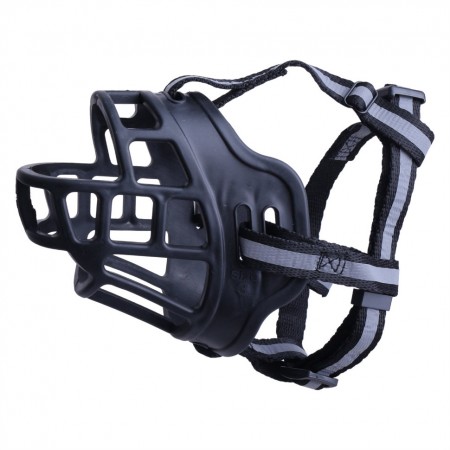 Намордник из термопластика LionPets DM804, №2 пасть 21-26 см/9,0 см