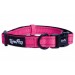 Ошейник для собак LionPets из полиэстера с неопреном и светоотражающими полосками, Обхват 40-65 см, ширина 2,5 см