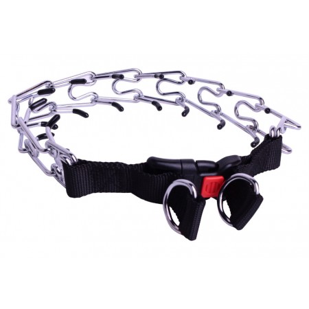 Ошейник строгий с пластиковой пряжкой LionPets LPO-00540-2, Размер S обхват шеи до 35 см, d-2,5 mm