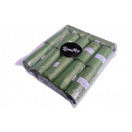 Пакеты для уборки за животным LionPets (Зелёный) LPD-150-2